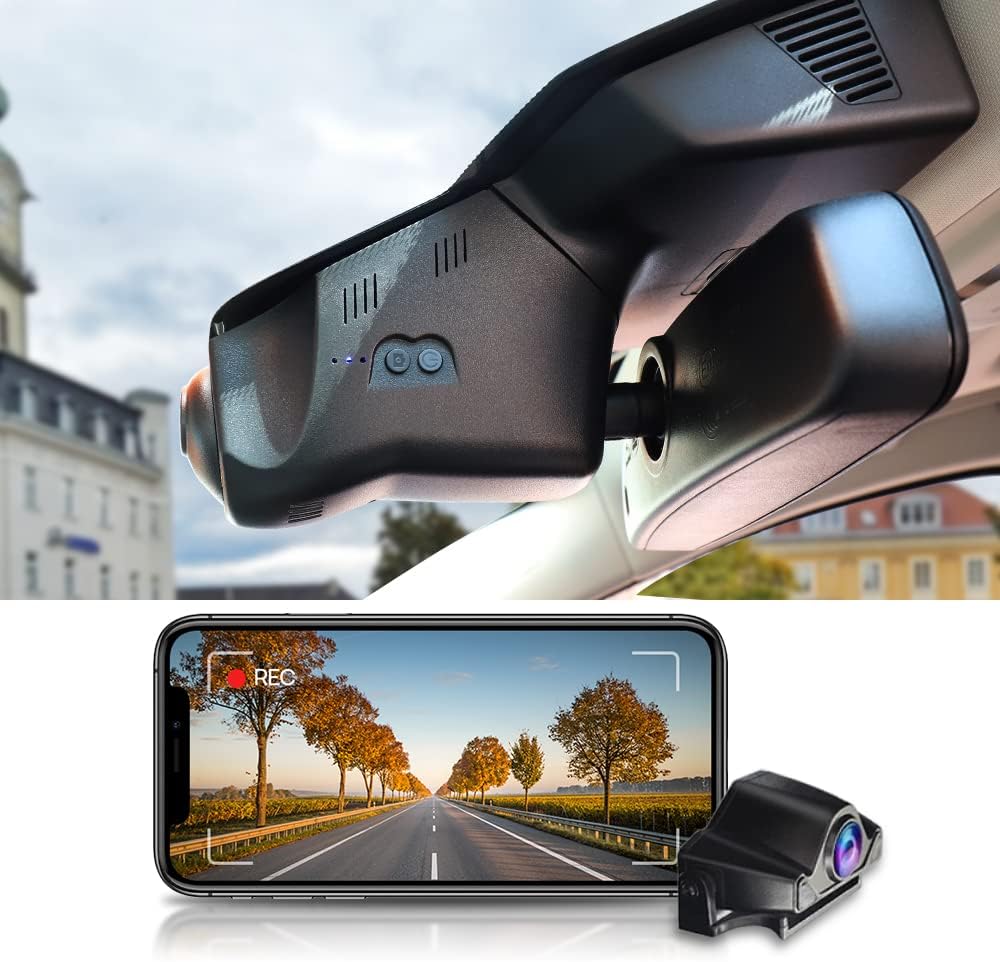 Land Rover Range Rover Evoque Dash Cam (2020-2024), Factory OEM Style, 2160P UHD Video, WiFi Connect & APP