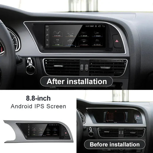 2009-2016 AUDI A5 8.8" CarPlay Digital Cockpit with Wireless Android Car Multimedia, OEM Style