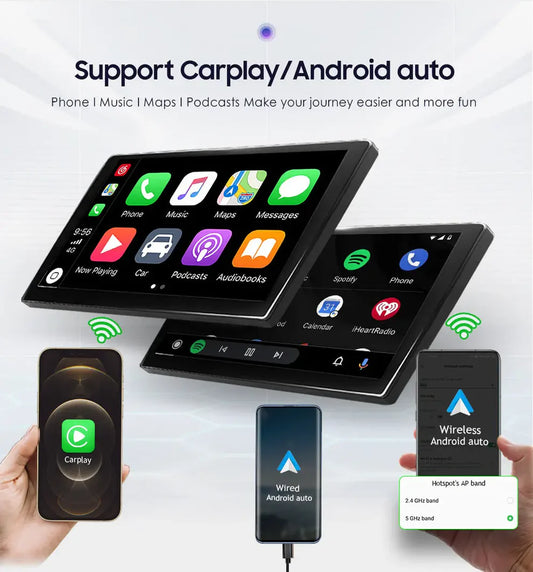 2006-2015 Audi TT 9-inch Digital Cockpit with Wireless CarPlay Android Car Multimedia, OEM Style