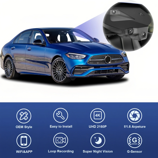 4K Dash Cam Suitable for Mercedes-Benz EQE Sedan 2023 -2025