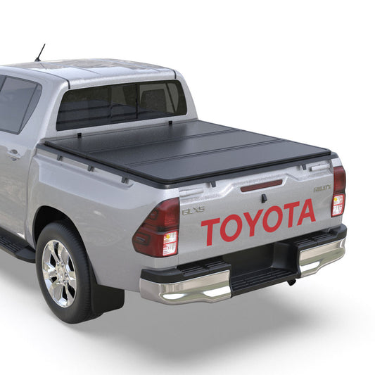 Hard Tri-fold Folding Truck Bed Cover For Toyota Tundra | 5.5FT Bed