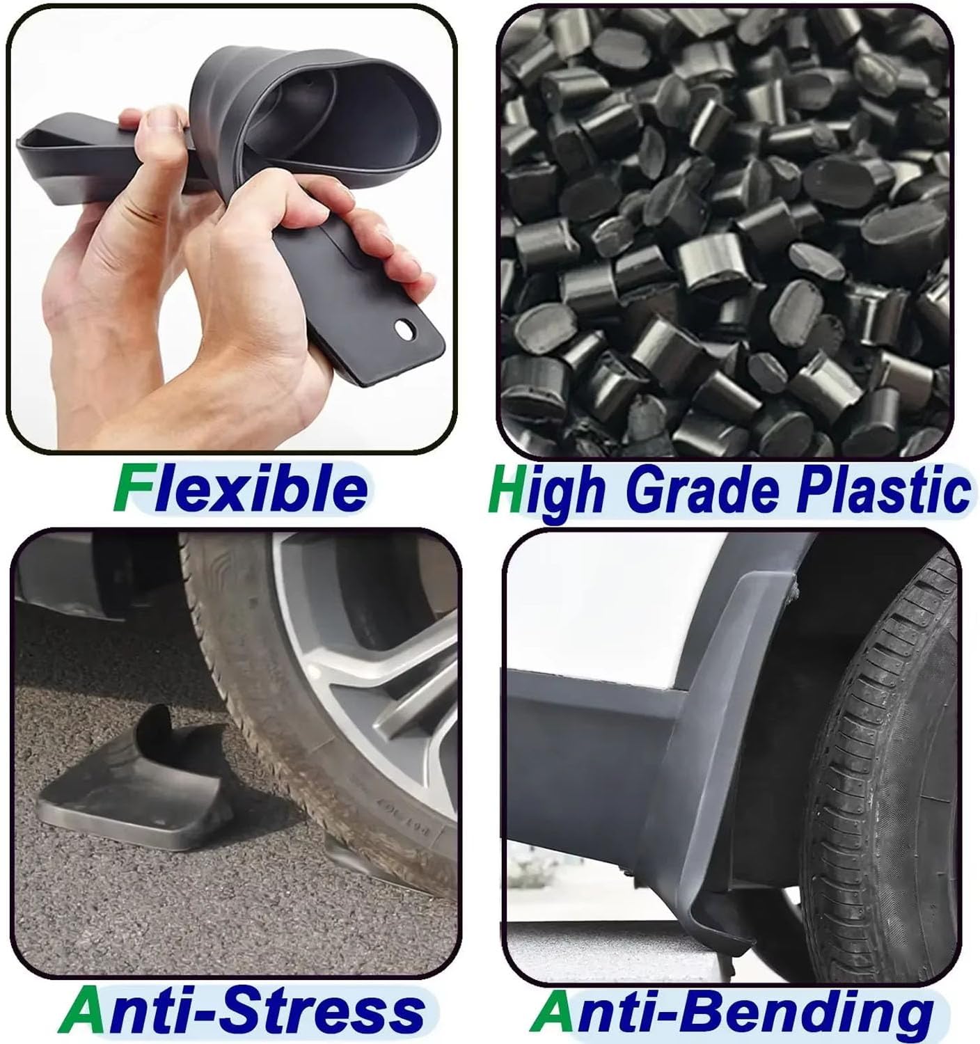 OEM Style Mud Flaps Compatible with Volkswagen Passat Alltrack (2016-2020) - OEM Style
