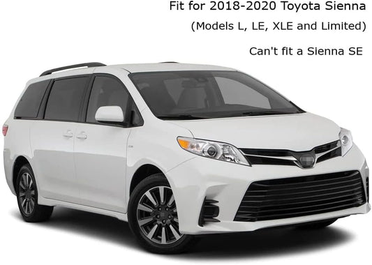 Toyota Sienna Mud Flaps, Car Mudguard Fender Splash Guards for Toyota Sienna 2018-2020