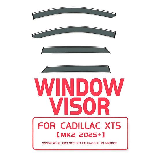 Car Accessories Deflector Vent Window Visors for Cadillac XT5 2005 2026