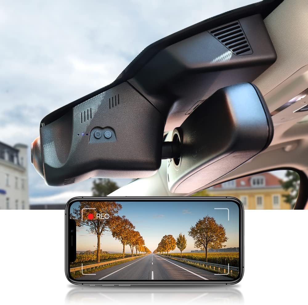 Land Rover Range Rover Evoque Dash Cam (2020-2024), Factory OEM Style, 2160P UHD Video, WiFi Connect & APP