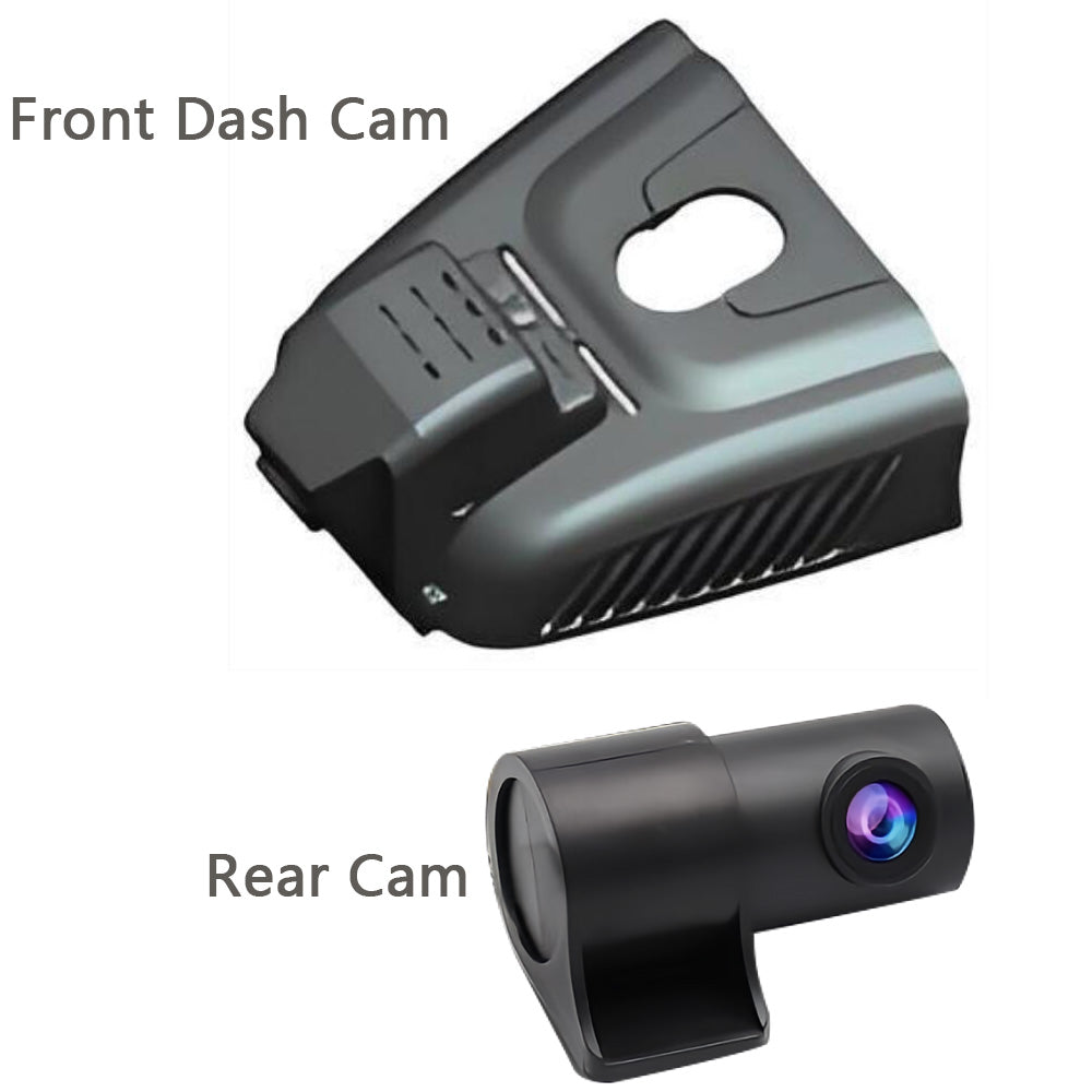 Factory Look Dash Cam Compatible with Mercedes-Benz GLA (2015-2023) - Front 4K + Rear 1080P
