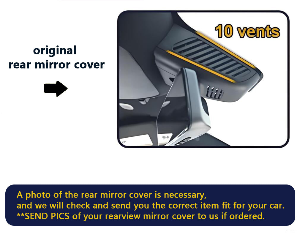 Factory Look Dash Cam Compatible with Mercedes-Benz GLA (2015-2023) - Front 4K + Rear 1080P