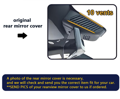 Factory Look Dash Cam Compatible with Mercedes-Benz GLA (2015-2023) - Front 4K + Rear 1080P