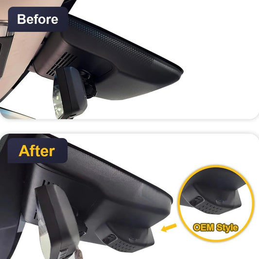 Integrated OEM Look Dash Cam Compatible with Lexus UX (2025-2026) - Front 4K + Rear 1080P