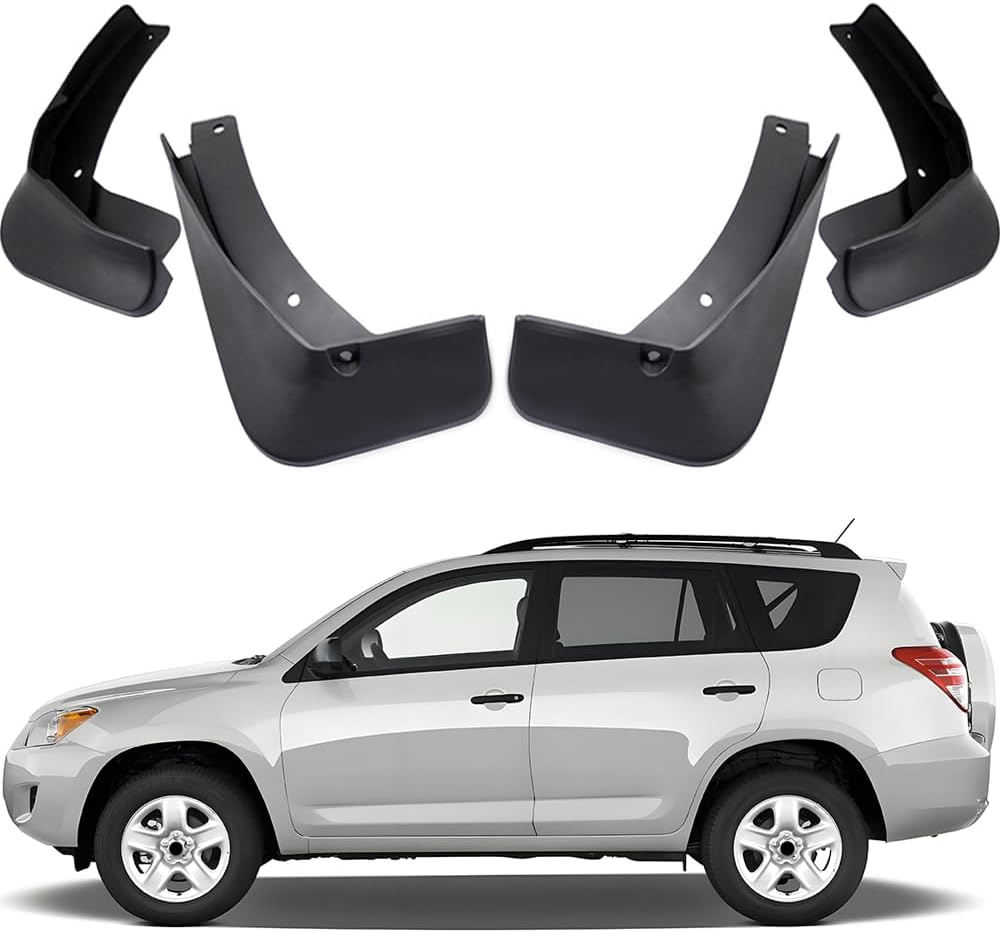 Toyota RAV4 Mud Flaps, Car Mudguard Fender Splash Guards for Toyota RAV4 2007-2012 Base Without Fender Flares
