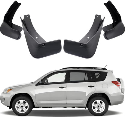 Toyota RAV4 Mud Flaps, Car Mudguard Fender Splash Guards for Toyota RAV4 2007-2012 Base Without Fender Flares