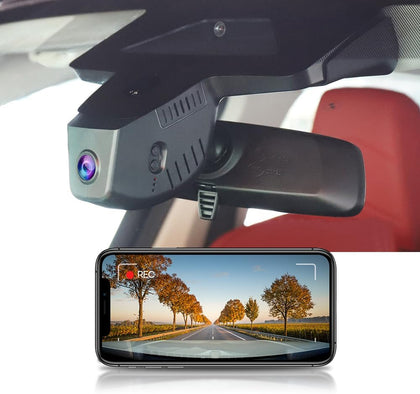 Integrated OEM Look Dash Cam Compatible with BMW XM (2023-2025) - Front 4K + Rear 1080P