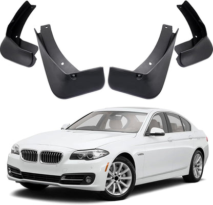 OEM Style Mud Flaps Compatible with BMW 5-Series Sedan (2011-2016) - OEM Style