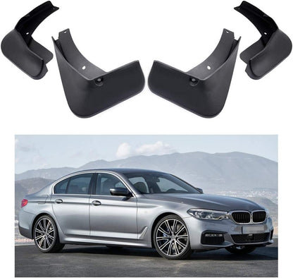OEM Style Mud Flaps Compatible with BMW 5-Series Sedan (2017-2023) - OEM Style