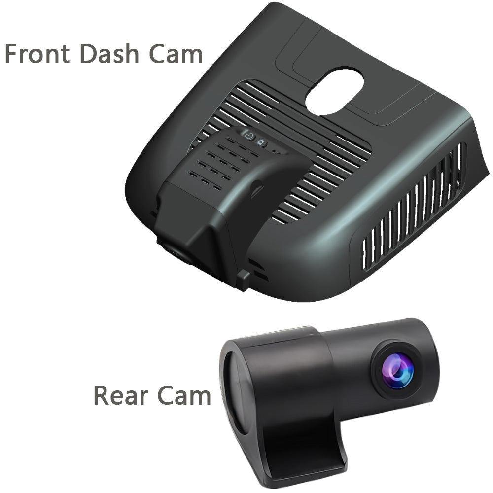 Factory Look Dash Cam Compatible with Mercedes-Benz GLA (2015-2023) - Front 4K + Rear 1080P