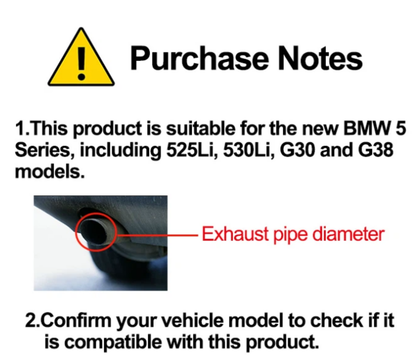 BMW 5 Series Carbon Fiber Quad Exhaust Tips