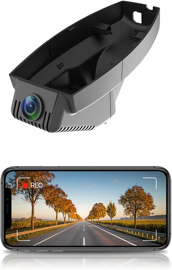 BMW E Chassis Dash Cam, Factory Fit OEM Look, UHD 2160P Video, WiFi & APP Connect, Loop Recording