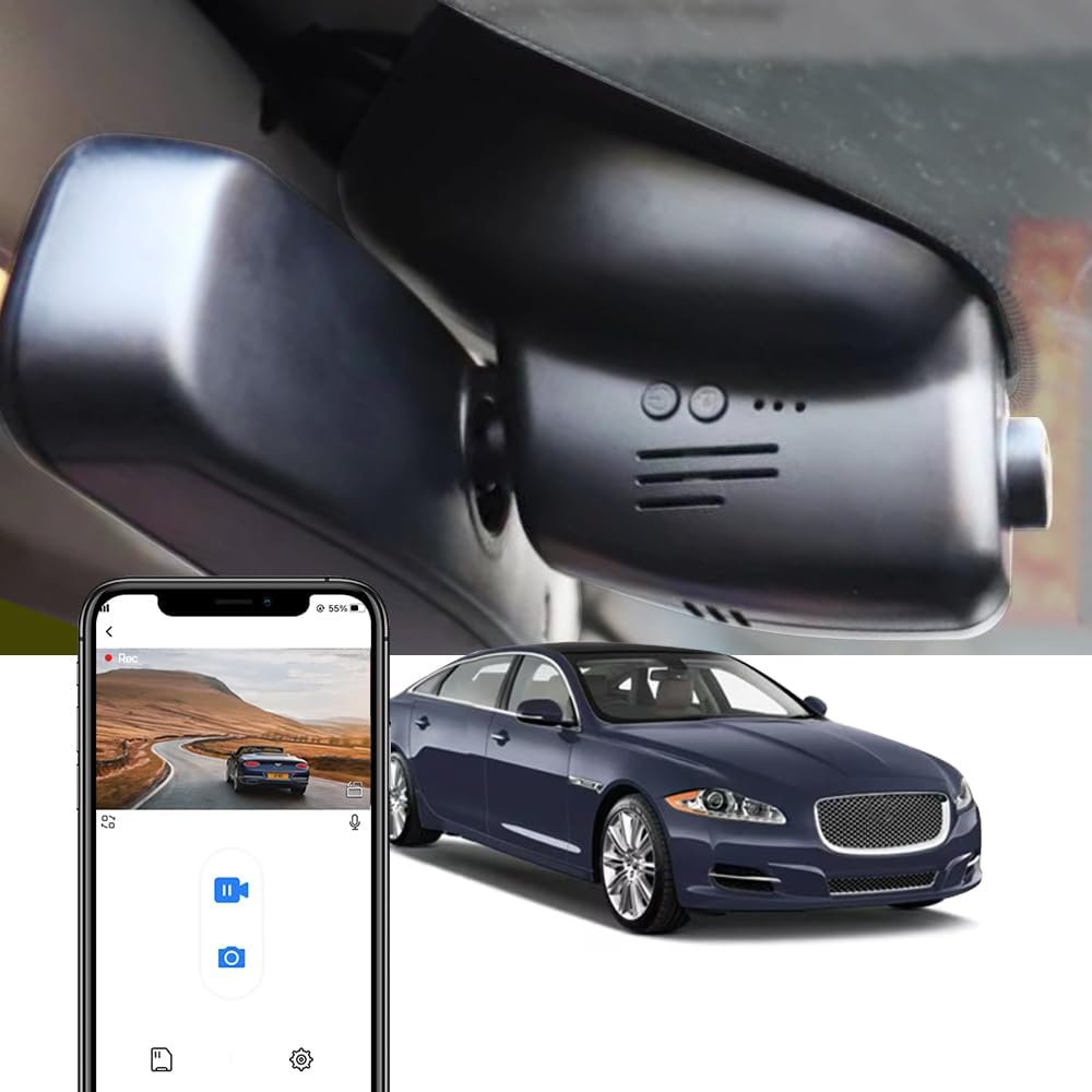 Jaguar XJ Dash Cam (2011-2015), Factory OEM Look, 2160P UHD Video, Loop Recording