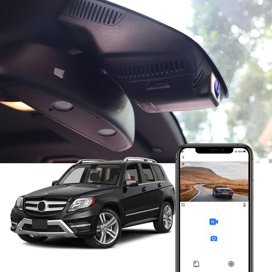 Mercedes-Benz GLK Dash Cam (2010-2015), Factory OEM Look, 2160P UHD Video, Easy to Use