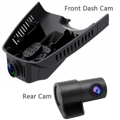 Factory Look Dash Cam Compatible with Mercedes-Benz GLK-Class (2010-2015) - Front 4K + Rear 1080P