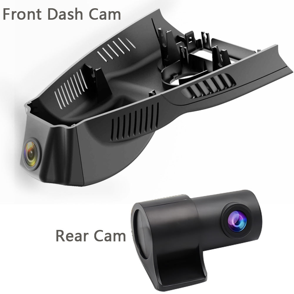 Factory Look Dash Cam Compatible with Mercedes-Benz GLA (2015-2023) - Front 4K + Rear 1080P