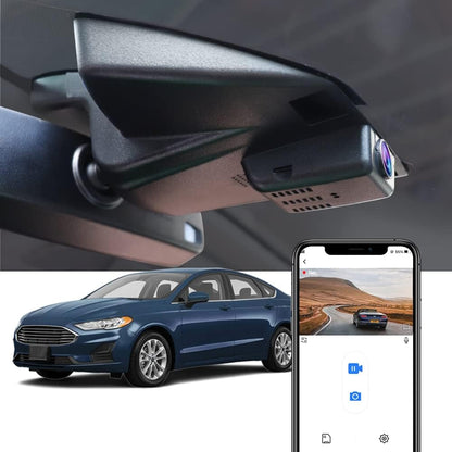 OEM Style Dash Cam Compatible with Ford Fusion (2013-2020) - Front 4K + Rear 1080P