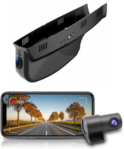 Custom Fit BMW E Chassis Dash Cam, OEM Look, UHD 2160P Video, WiFi & APP Connect, Loop Recording