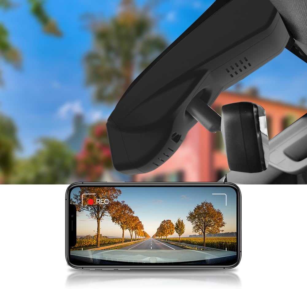 OEM Look Dash Cam for GMC Terrain 2018-2024 (With Vents) - Front 4K + Rear 1080P