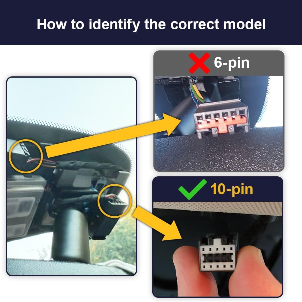 Integrated OEM Look Dash Cam Compatible with Chevrolet Equinox (2018-2023) - Front 4K + Rear 1080P