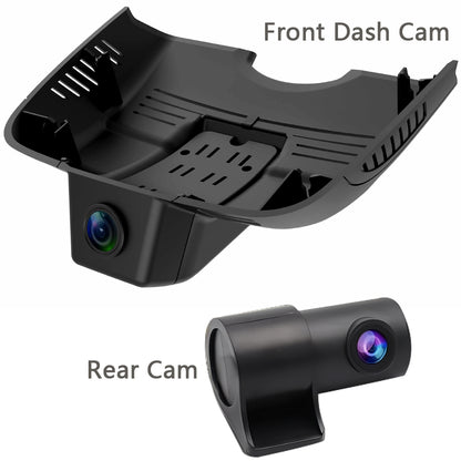 Integrated OEM Look Dash Cam Compatible with Mercedes-Benz E-Class (2010-2016) - Front 4K + Rear 1080P