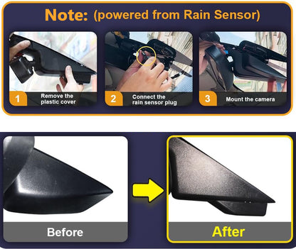 Ford Edge Dash Cam (2011-2018), OEM Factory Look, 2160P UHD Video, Built-in WiFi & APP
