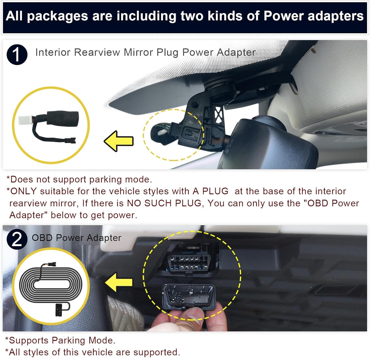 Dodge RAM Dash Cam (2013-2018), OEM Look, UHD 2160P Video, Built-in WiFi & APP, G-Sensor