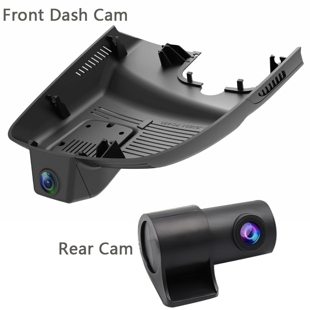 Factory Look Dash Cam Compatible with Mercedes-Benz GLA (2015-2023) - Front 4K + Rear 1080P