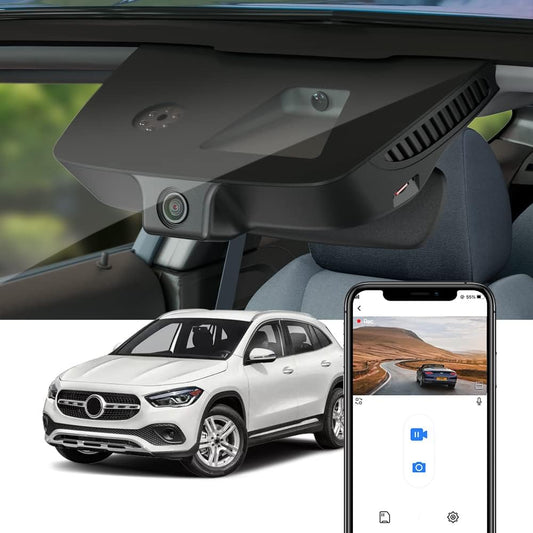 Mercedes-Benz GLA Dash Cam (2015-2023), Factory OEM Look, Ultra HD 2160P Video, Loop Recording