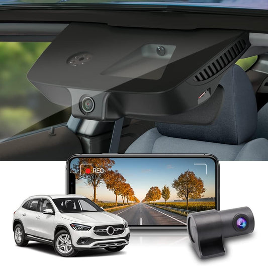 Mercedes-Benz GLA Dash Cam (2015-2023), OEM Factory Style, Ultra HD 2160P Video, Loop Recording