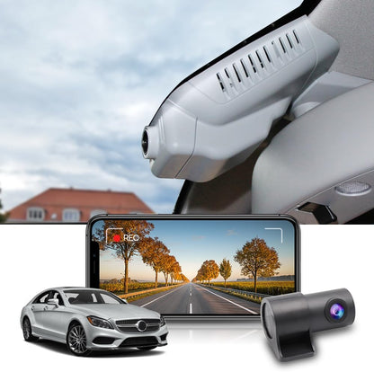Factory Look Dash Cam Compatible with Mercedes-Benz CLS-Class (2012-2018) - Front 4K + Rear 1080P