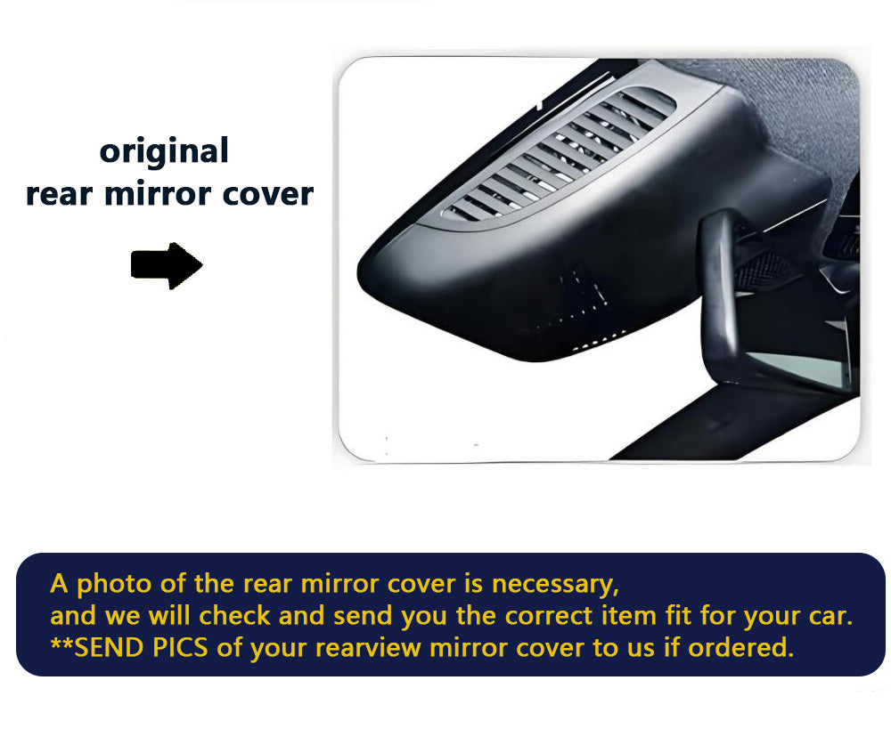Factory Look Dash Cam Compatible with Mercedes-Benz Mercedes-AMG GLC (2014-2023) - Front 4K + Rear 1080P