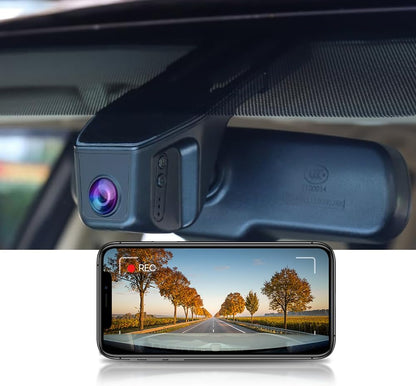 Lexus RC Dash Cam (2014-2017), OEM Factory Look Front 4K+Rear 1080P Dash Cam, Easy to Install