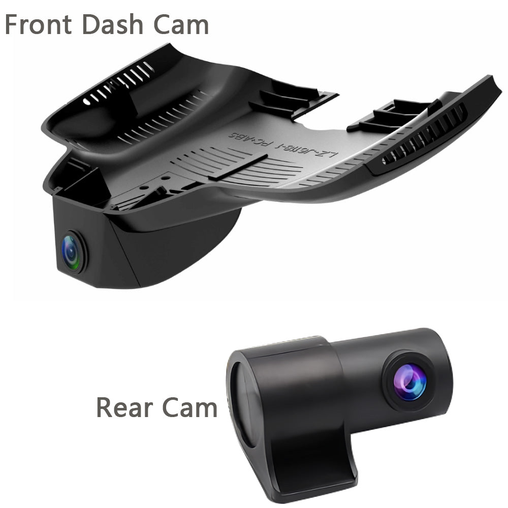 Factory Look Dash Cam Compatible with Mercedes-Benz E-Class (2017-2023) - Front 4K + Rear 1080P