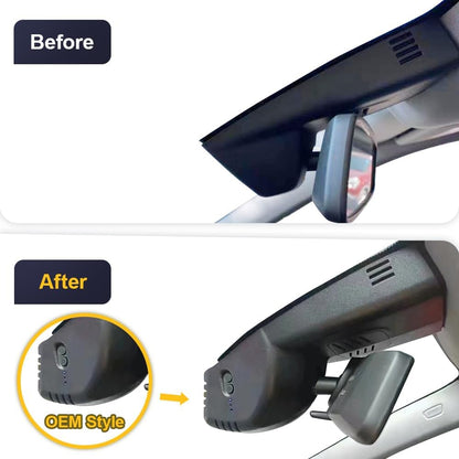 BMW 2 Series Dash Cam (2014-2021), Factory Fit OEM Style, UHD 2160P Video, Built-in WiFi & APP, G-Sensor
