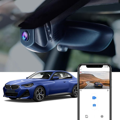 BMW 2 Series Dash Cam (2014-2021), Factory Fit OEM Style, UHD 2160P Video, Built-in WiFi & APP, G-Sensor