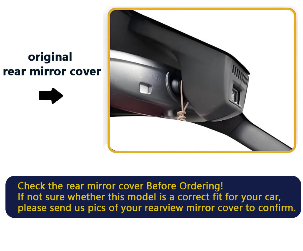 BMW 2 Series Dash Cam (2014-2021), Factory Fit OEM Style, UHD 2160P Video, Built-in WiFi & APP, G-Sensor