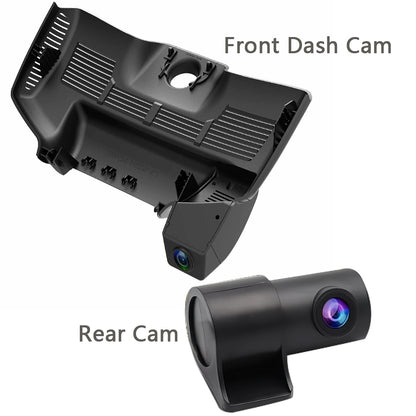Integrated OEM Look Dash Cam Compatible with Mercedes-Benz S-Class (2013-2020) - Front 4K + Rear 1080P