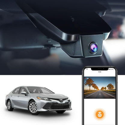 OEM Factory Look Dash Cam for Toyota Camry (2018-2020) - Front 4K + Rear 1080P