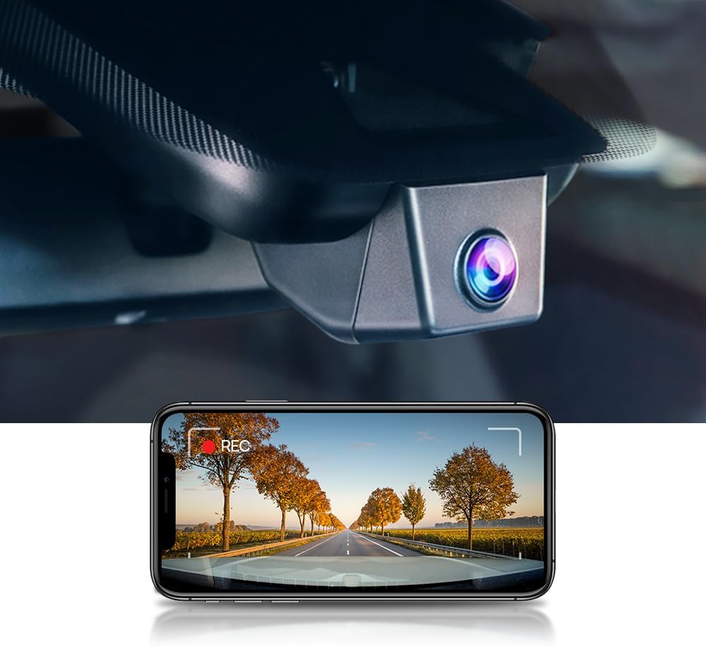 Integrated OEM Look Dash Cam Compatible with Lexus NX (2018-2021) - Front 4K + Rear 1080P