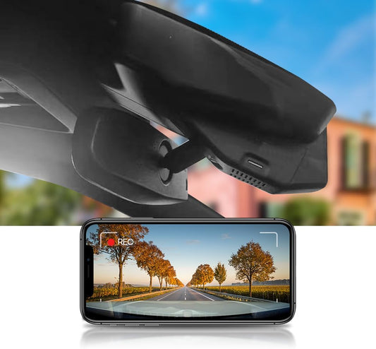 Cadillac XT4 Dash Cam (2019-2023), Cusrom Fit OEM Look, UHD 2160P Video, WiFi & APP, Loop Recording