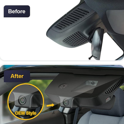 4K Dash Cam for Mercedes-Benz A Class (2019-2022) and CLA (2014-2023), Factory OEM Look, 2160P UHD Video