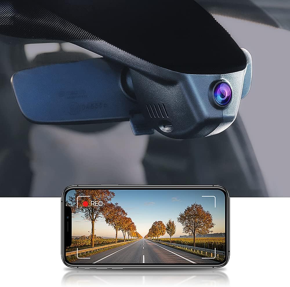 2019-2013 Mazda 3 Dash Cam (OBD), OEM Factory Look Front 4K+Rear 1080P Dash Cam, Loop Recording Parking Mode