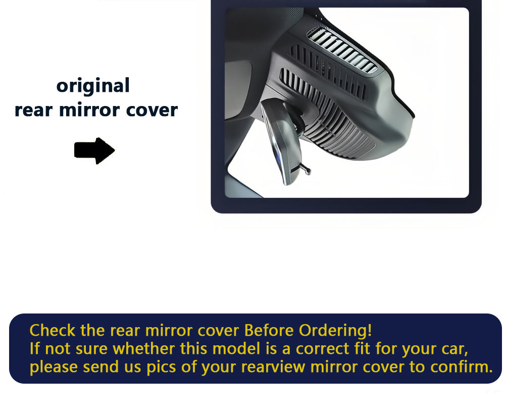 Factory Look Dash Cam Compatible with Mercedes-Benz GLB (2021-2023) - Front 4K + Rear 1080P