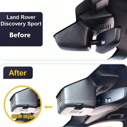 Land Rover Discovery Sport Dash Cam (2020-2024), Factory Fit OEM Style, 4K HD Video, WiFi Connect & APP